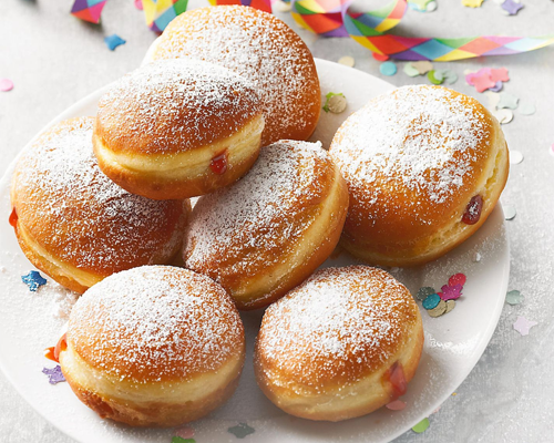 Berliner / Krapfen / Pfannkuchen